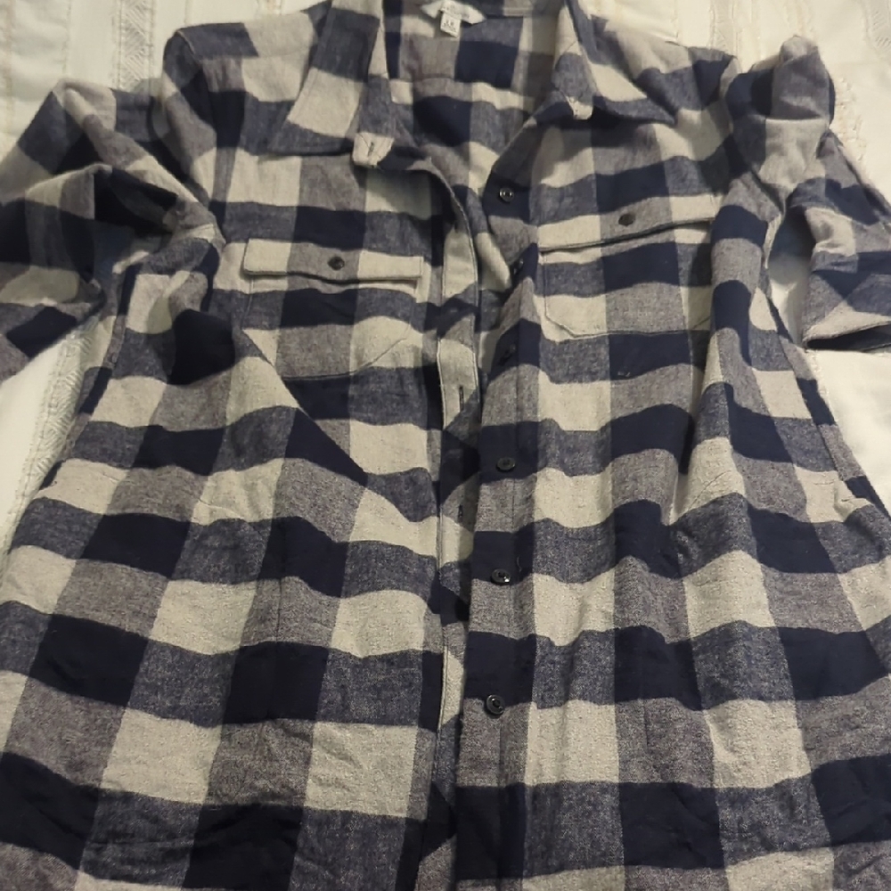 LL Bean Flannel Dress
